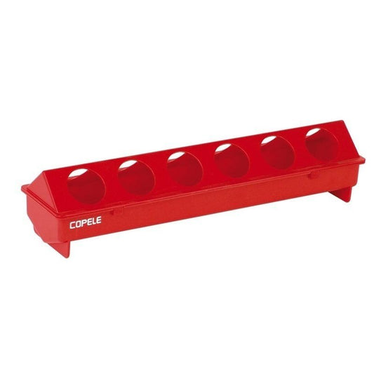 Copele Poultry Feeder Plastic for Chickens 50cm 12 Spaces