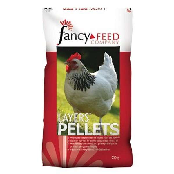 Fancy Feeds Layers Pellets 20kg - FREE P&P