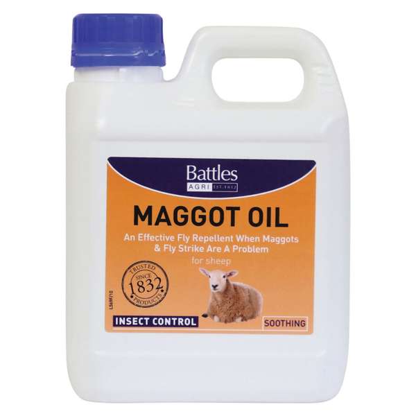 Battles Maggot Oil