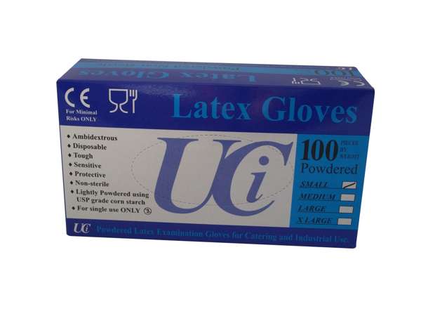 Gloves Latex Examination