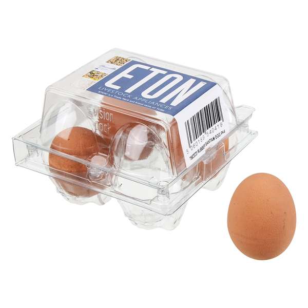 ETON Rubber Bantam Egg - 4 Pack