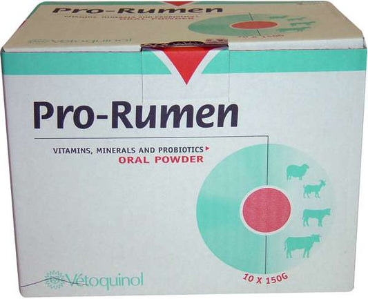 Vetoquinol Pro-Rumen 10 x 150g sachet