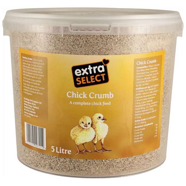 Extra Select Baby Chick Crumbs 5 Litres