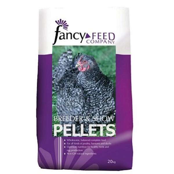 Fancy Feeds Breeder & Show Pellets 20kg - FREE P&P