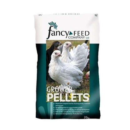 Fancy Feeds Growers Pellets 20kg - FREE P&P