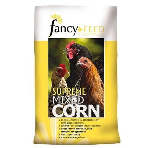 Fancy Feeds Supreme Mixed Corn 20kg - FREE P&P