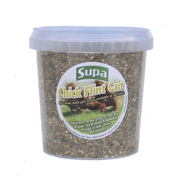 Supa Chick Flint Grit 1 Litre Tub