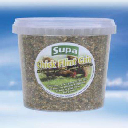 Supa Chick Flint Grit 1 Litre Tub