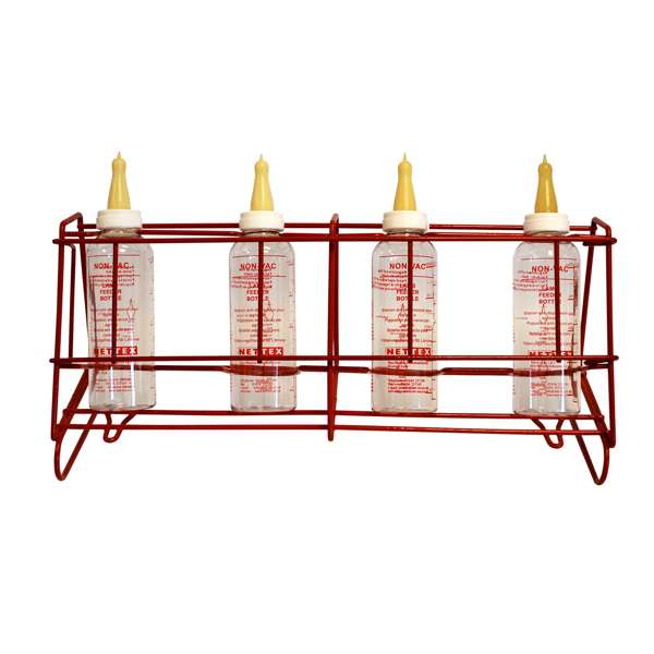 Nettex Non Vac Bottle Rack System With 4 Non Vac Bottles & Teats
