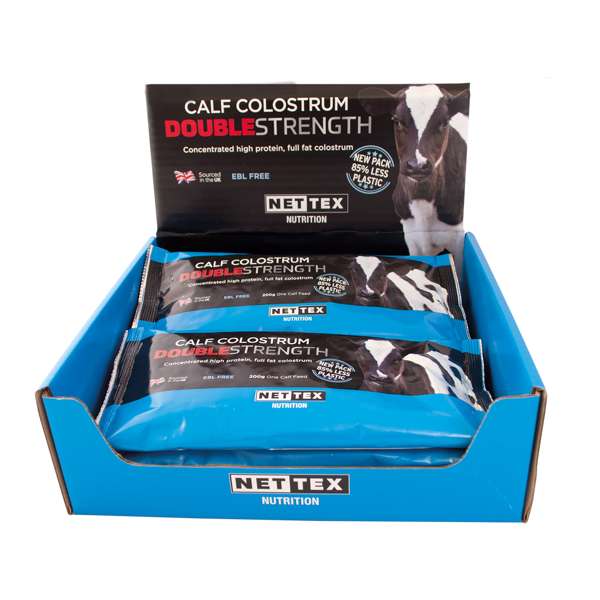 Nettex Calf Colostrum Double Strength 200G x 6 Sachets