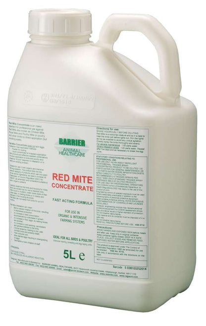 Barrier Red Mite Liquid Concentrate