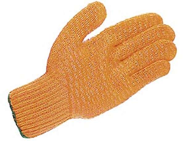 Criss-Cross Orange Gloves