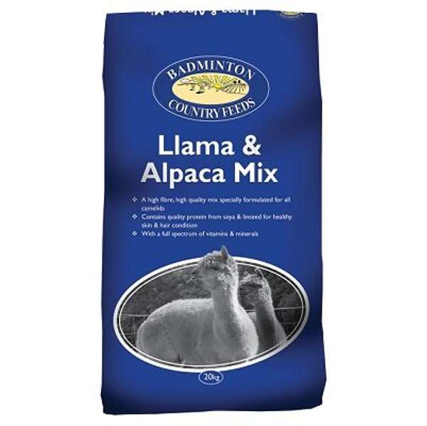Badminton Llama & Alpaca Mix 20kg - FREE P&P