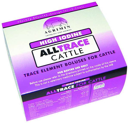 Agrimin All-Trace High Iodine Cattle 20 Pack