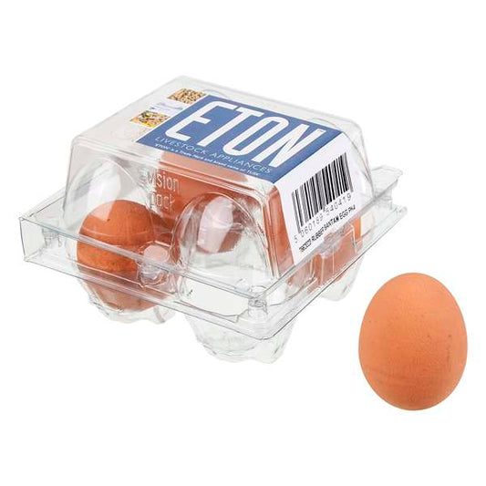 ETON Rubber Bantam Egg - 4 Pack